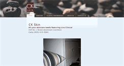 Desktop Screenshot of ckskin.com